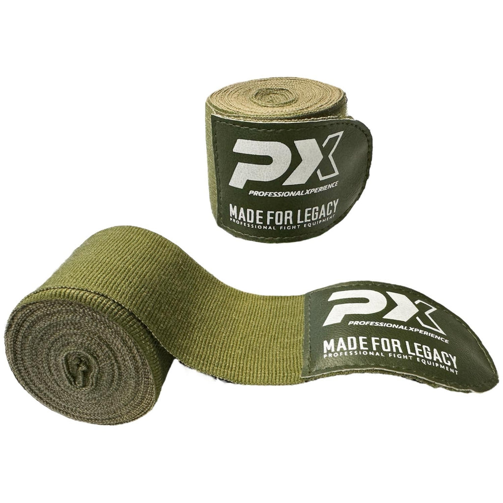 PX Legacy Boxbandagen Länge 250 cm oliv