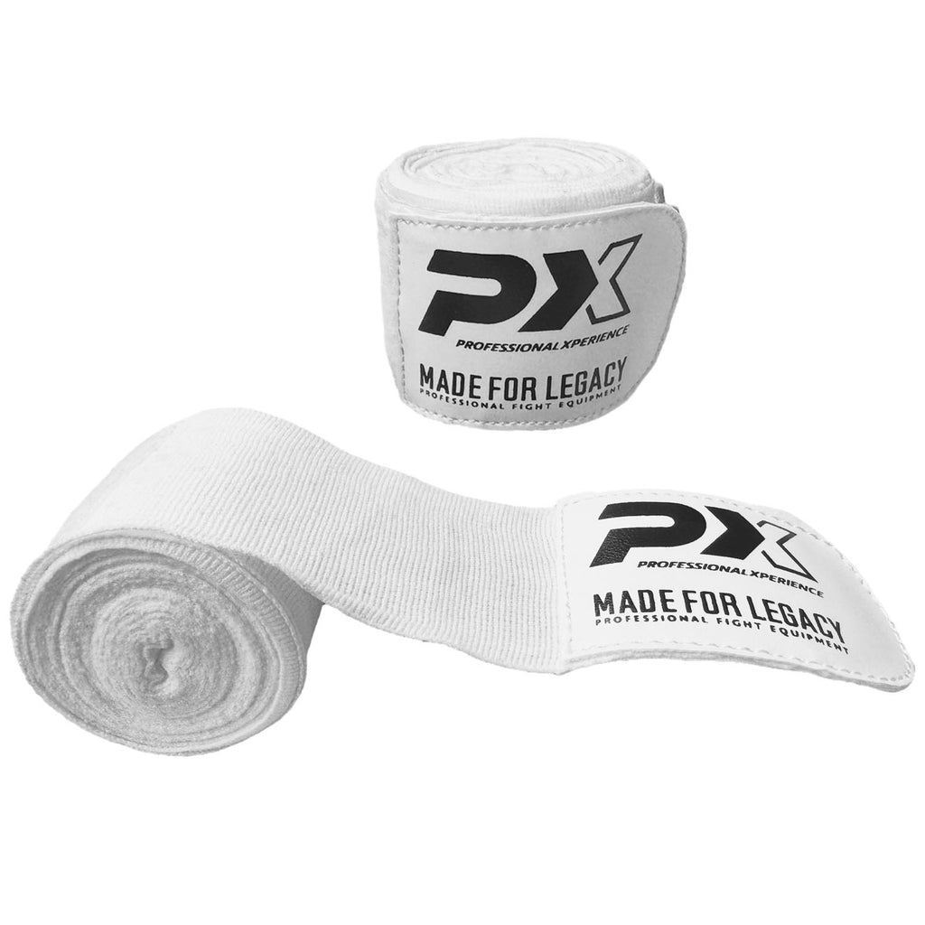 PX Legacy Boxbandagen Länge 450 cm weiß