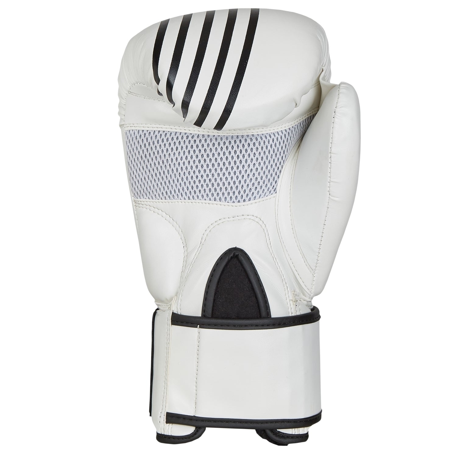 PX Boxhandschuhe SPARRING, PU weiß-schwarz 8oz