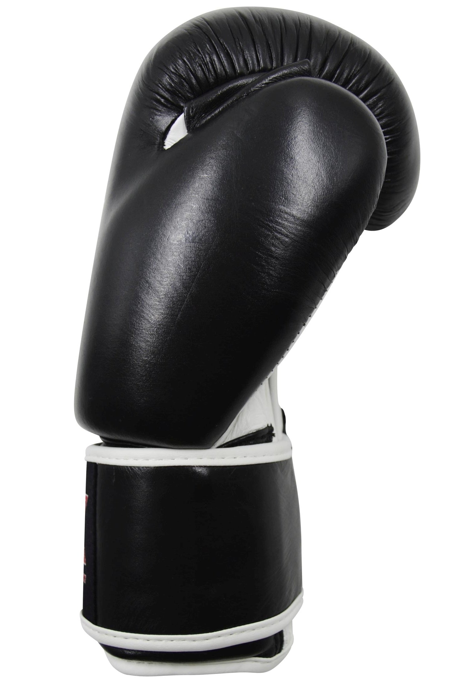 PX Boxhandschuhe schwarz-weiß  Leder 8 Oz