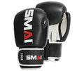 SMAI PU Boxhandschuhe, schwarz-weiß, 12oz