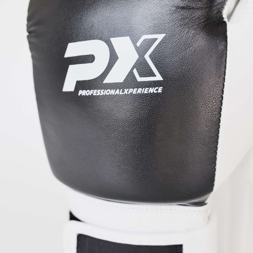 PX "Kids Glove" Boxhandschuh schwarz-weiß 4oz