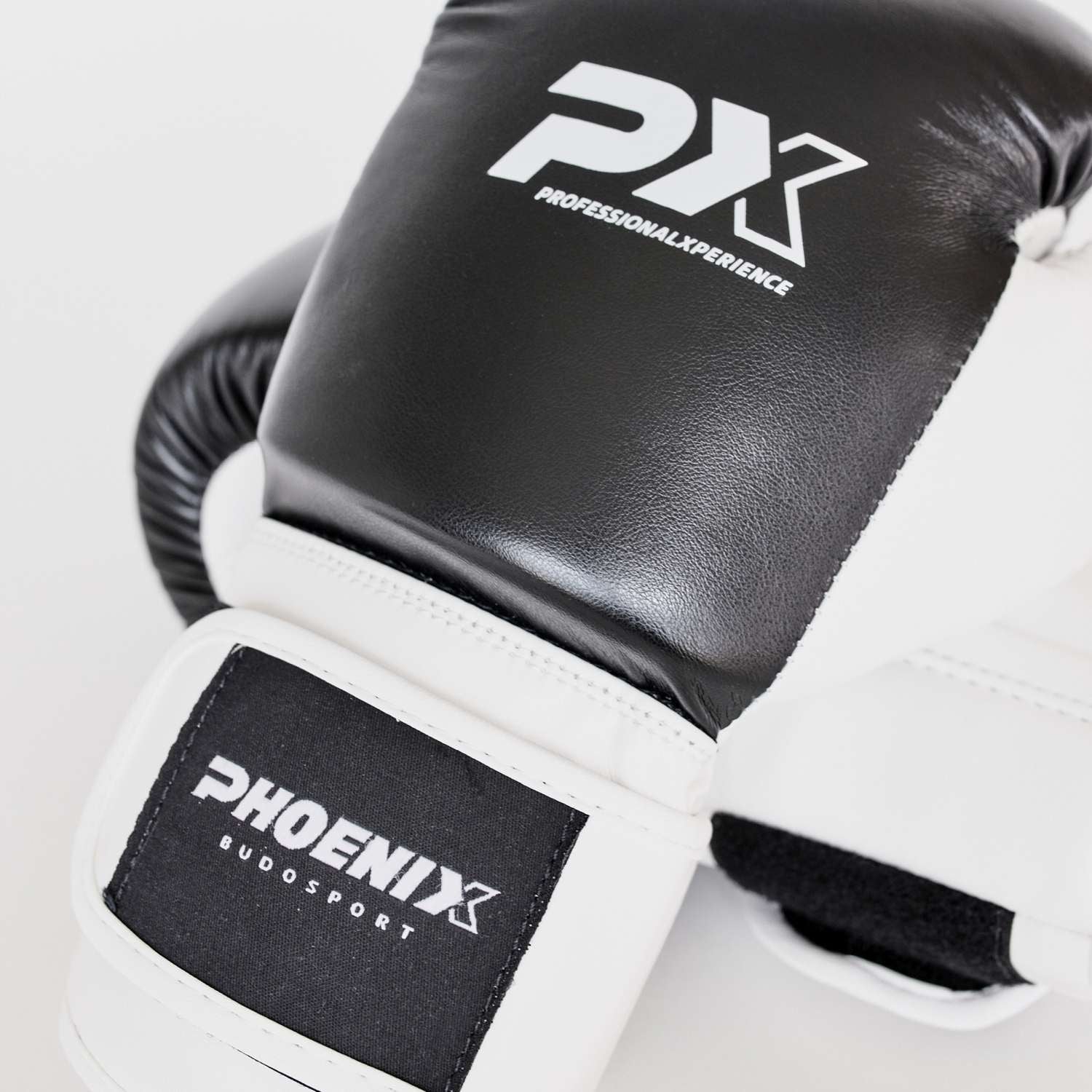 PX "Kids Glove" Boxhandschuh schwarz-weiß 6oz