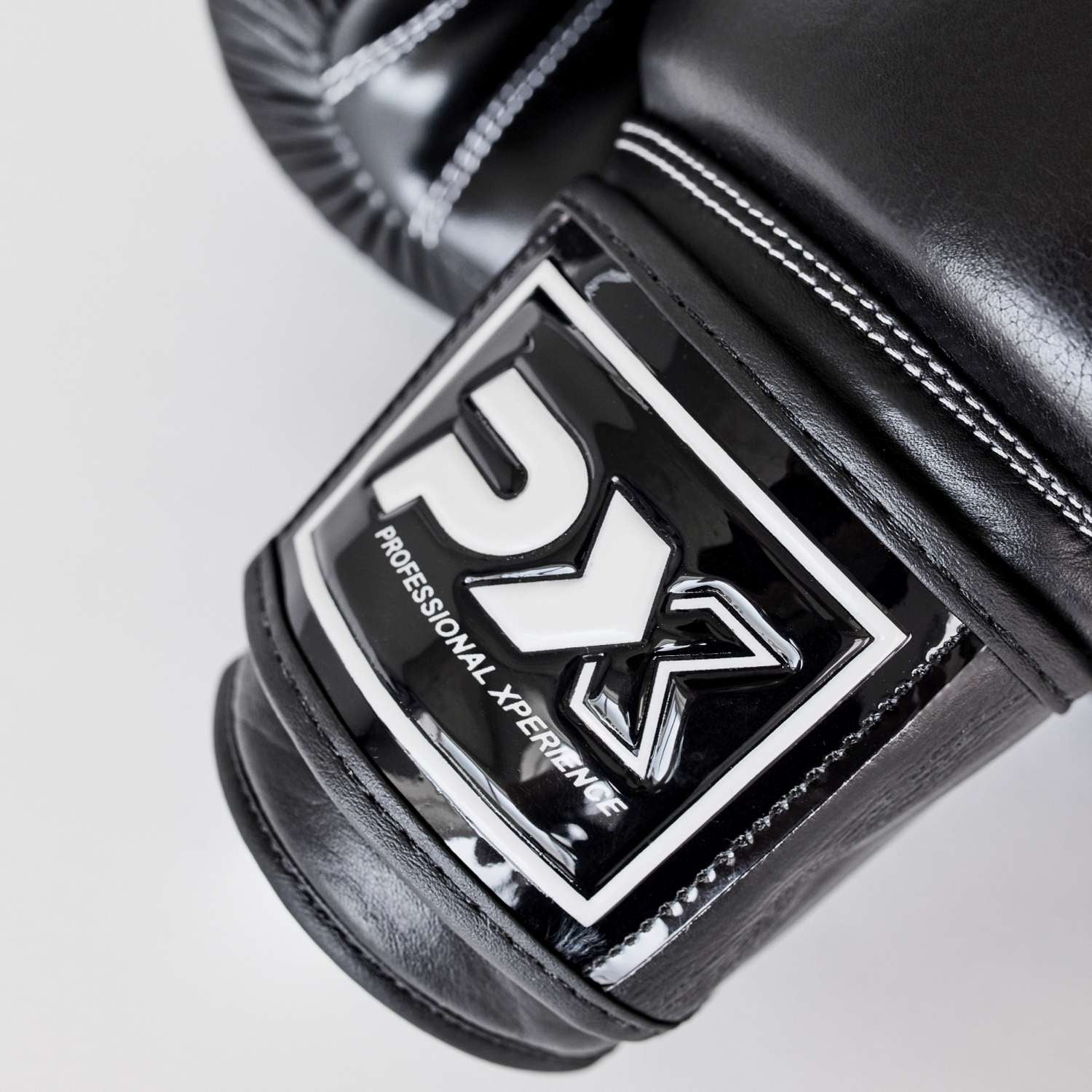 PX Boxhandschuhe, Leder, schwarz, 12oz