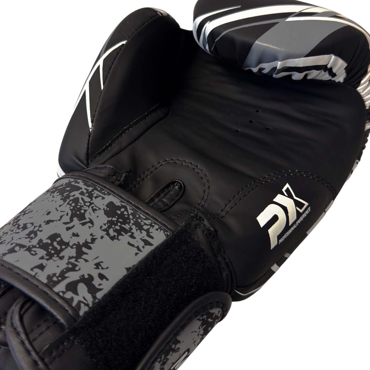 LEGACY X Boxhandschuhe, Kunstleder, schwarz-grau 10oz