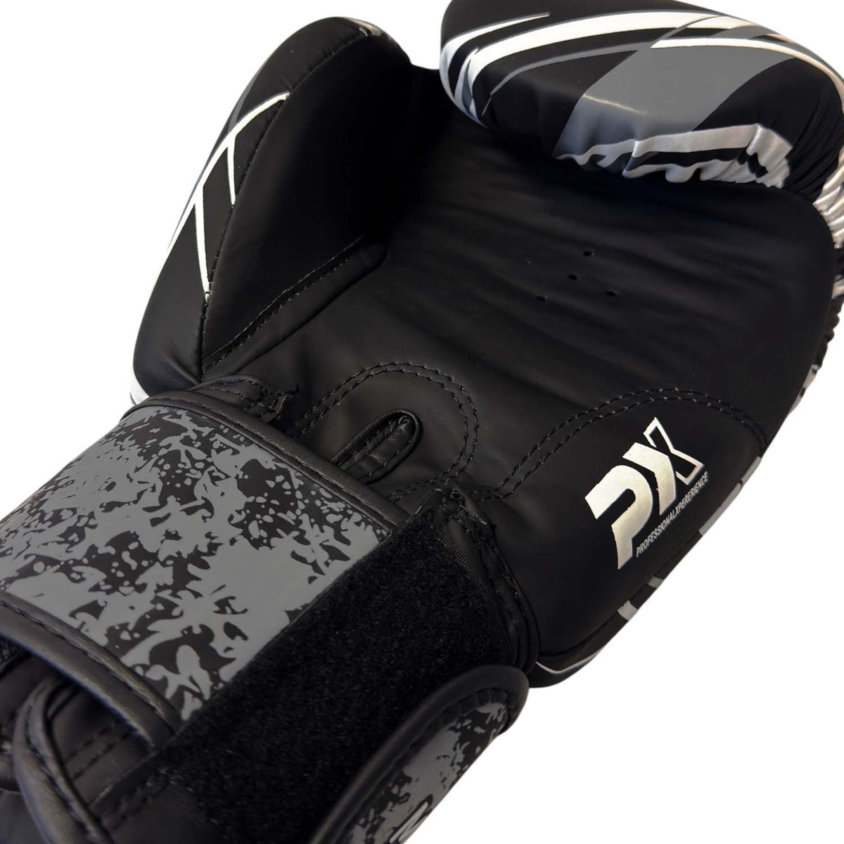 LEGACY X Boxhandschuhe, Kunstleder, schwarz-grau 16oz