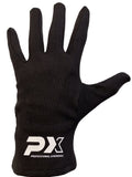 PX Box-Innenhandschuhe mit Fingern, schwarz, L/XL