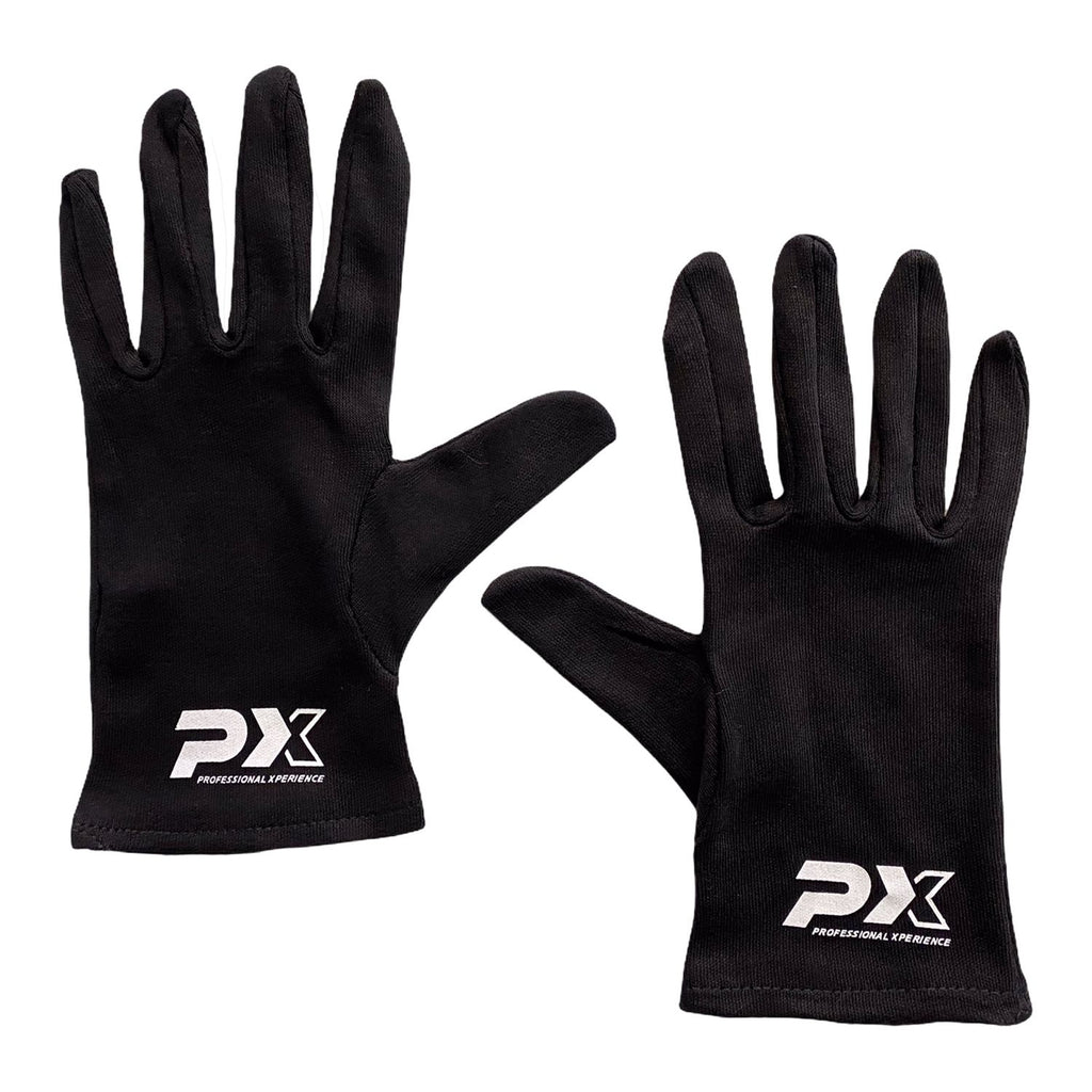 PX Box-Innenhandschuhe mit Fingern, schwarz, L/XL