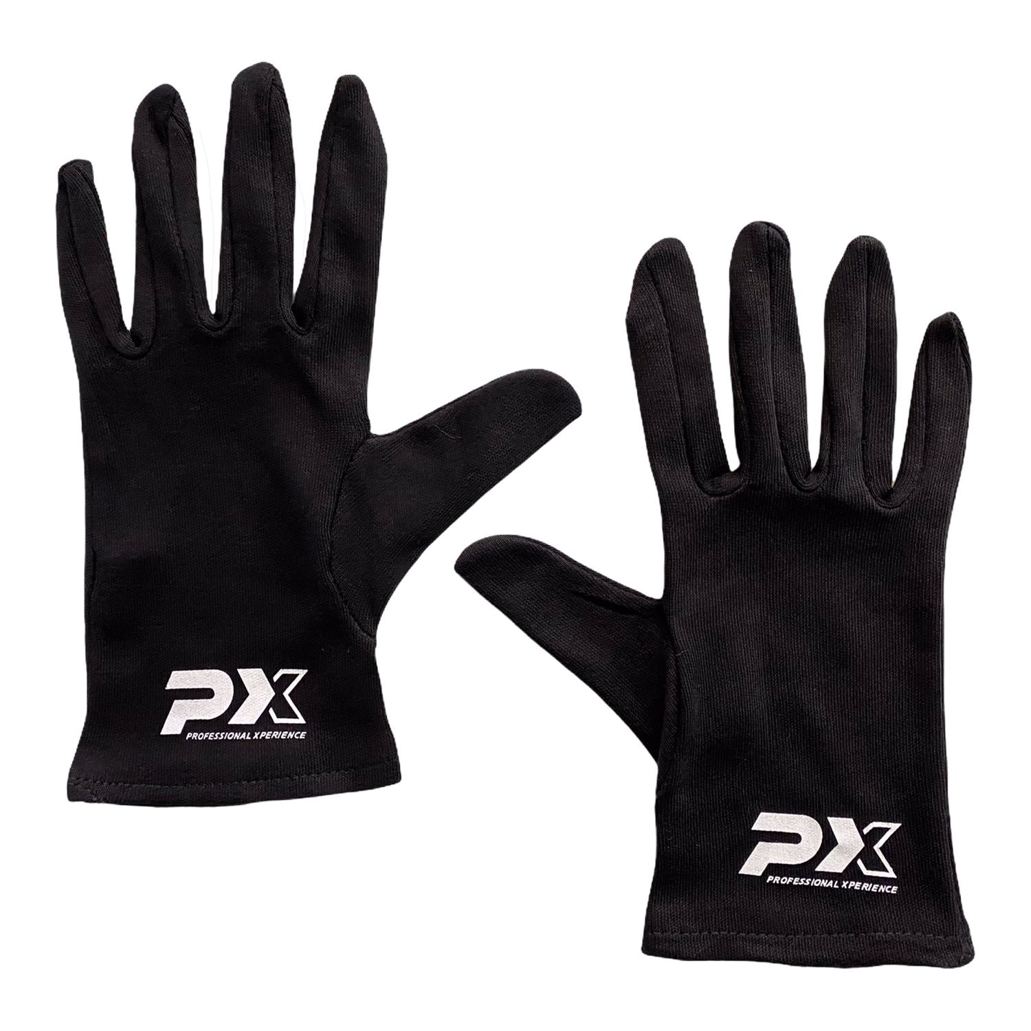 PX Box-Innenhandschuhe mit Fingern, schwarz, L/XL