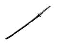 Bokken-Katana schwarz aus TPR-Kunststoff 100 cm