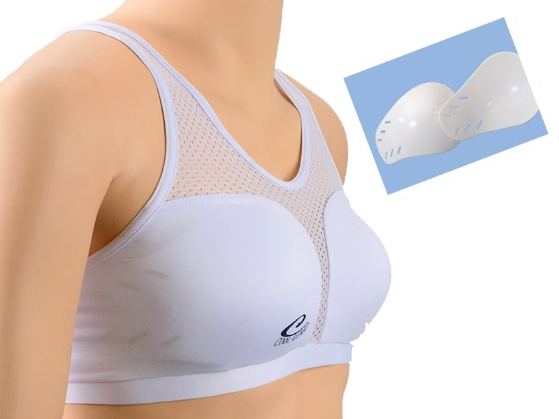 Cool Guard Brustschutz  weiß Gr 10A XXS 72-84cm Cup A