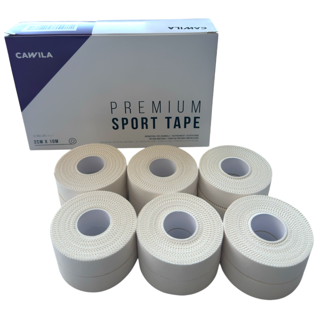 12er Pack Tape weiss ca. 2 cm x 10 m