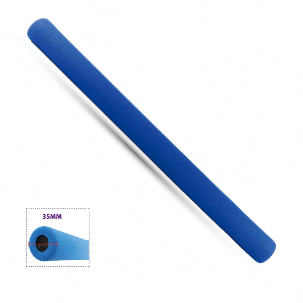 Escrima-Schlagstock 50 cm Schaumstoffbezug blau