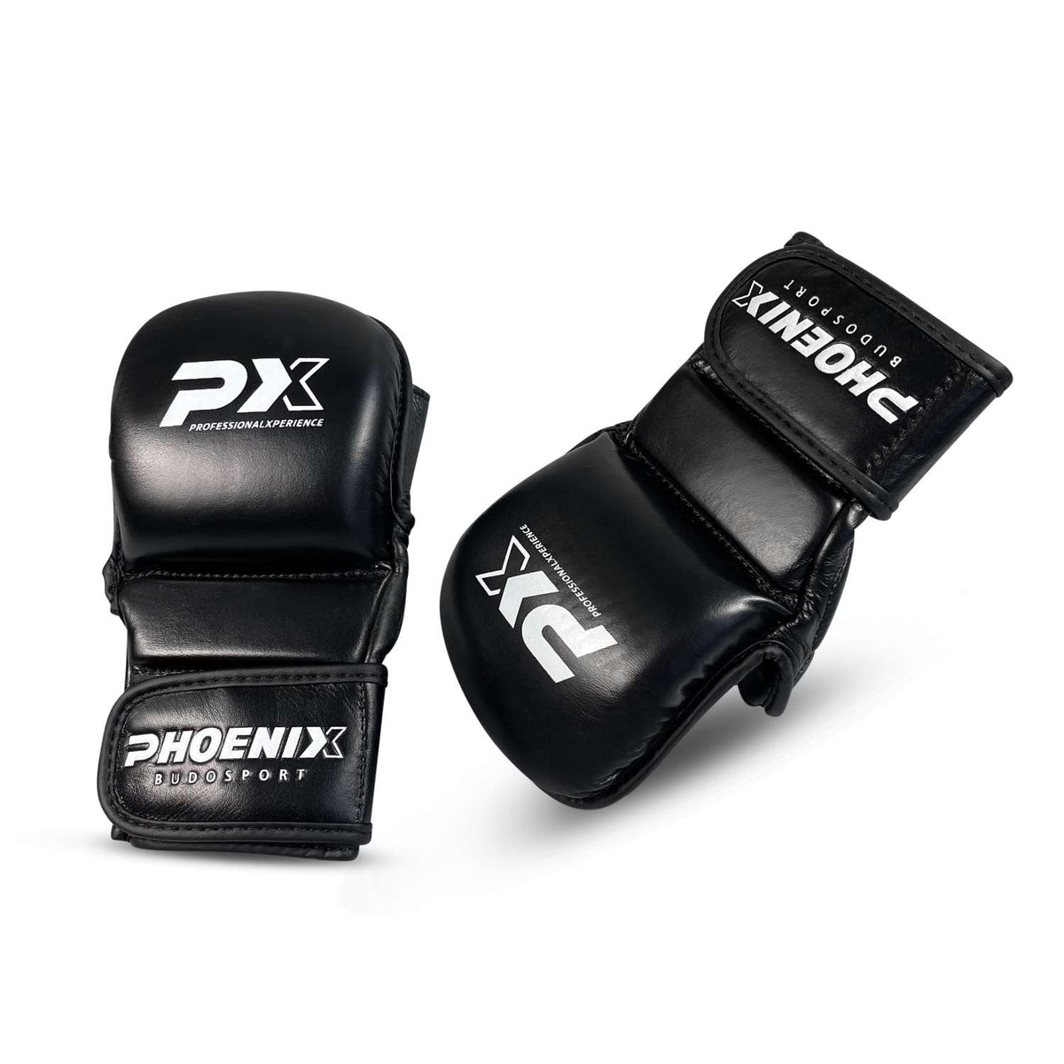 PX MMA Handschutz Leder schwarz S