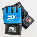 PX MMA-Handschutz Leder schwarz-blau M