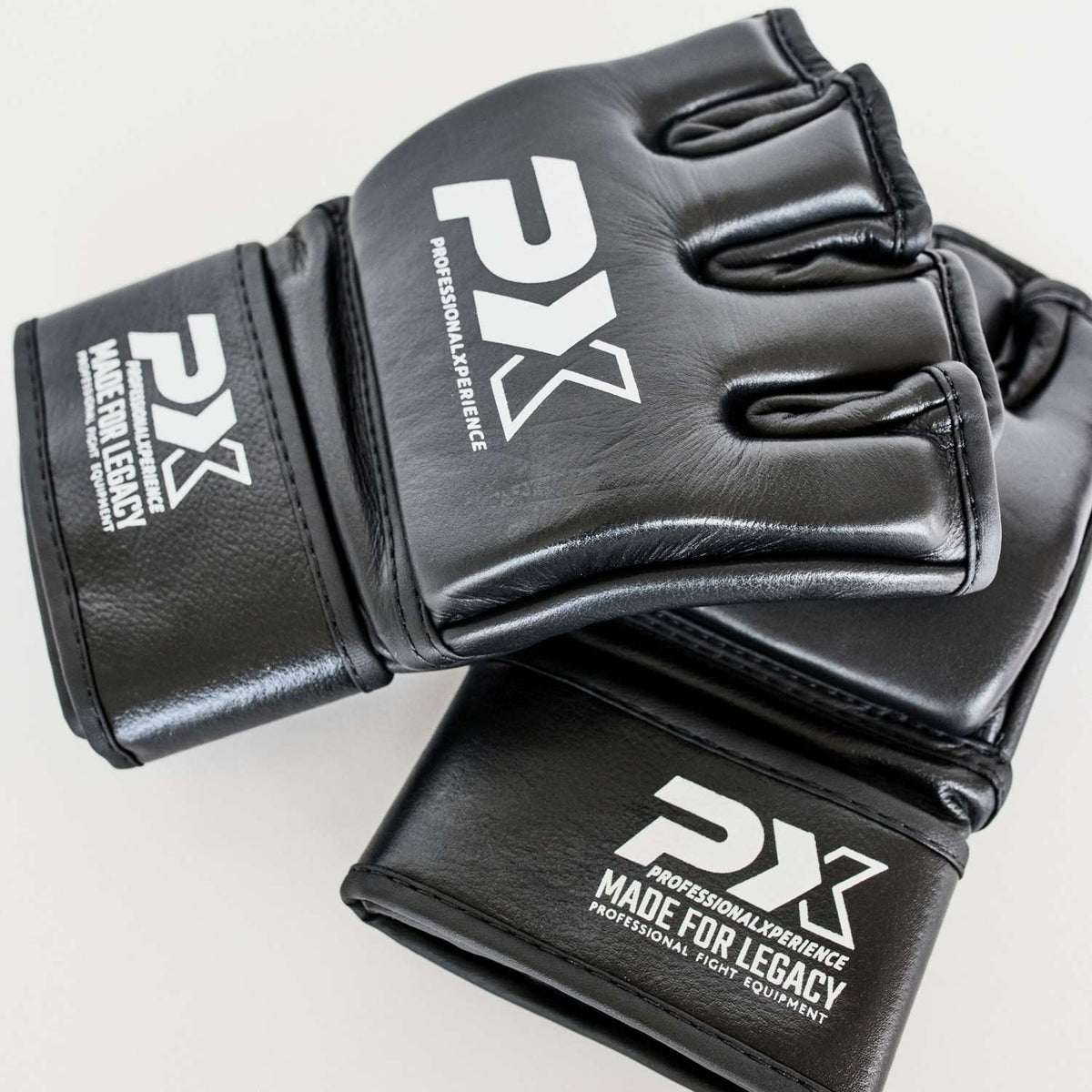 PX MMA-Handschutz Leder schwarz XL