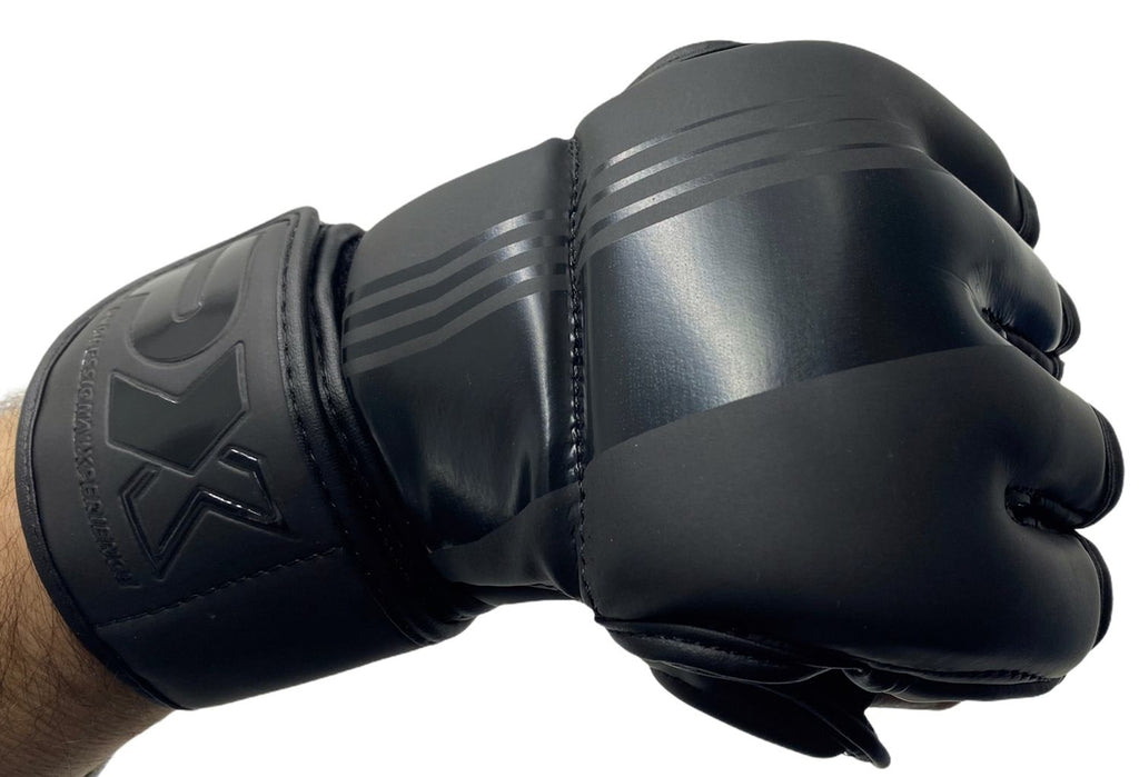 PX ProTech X-tra Handschutz, schwarz-schwarz, PU, S