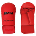 SMAI WKF- Kar-Handschutz m. Daumen rot Gr. S