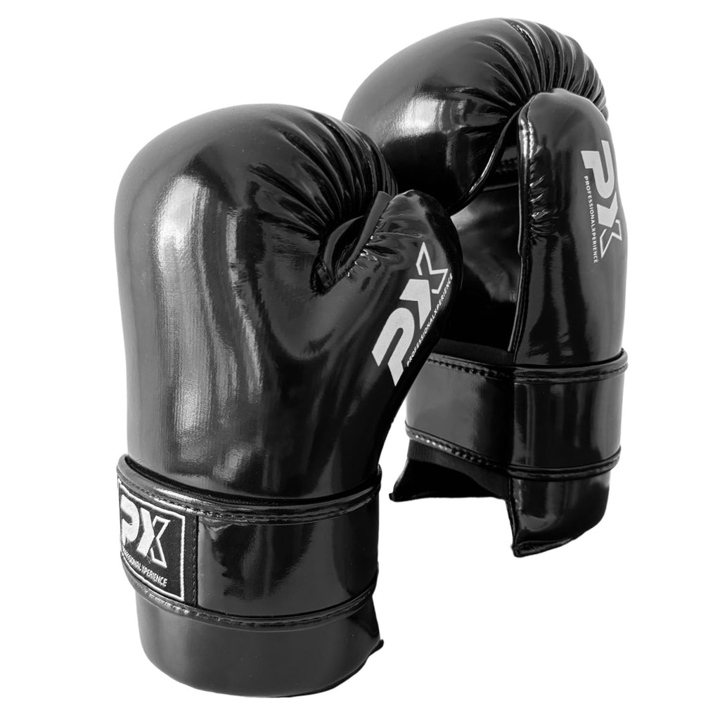 PX -Pointfighting Open Hands glänzend schwarz L
