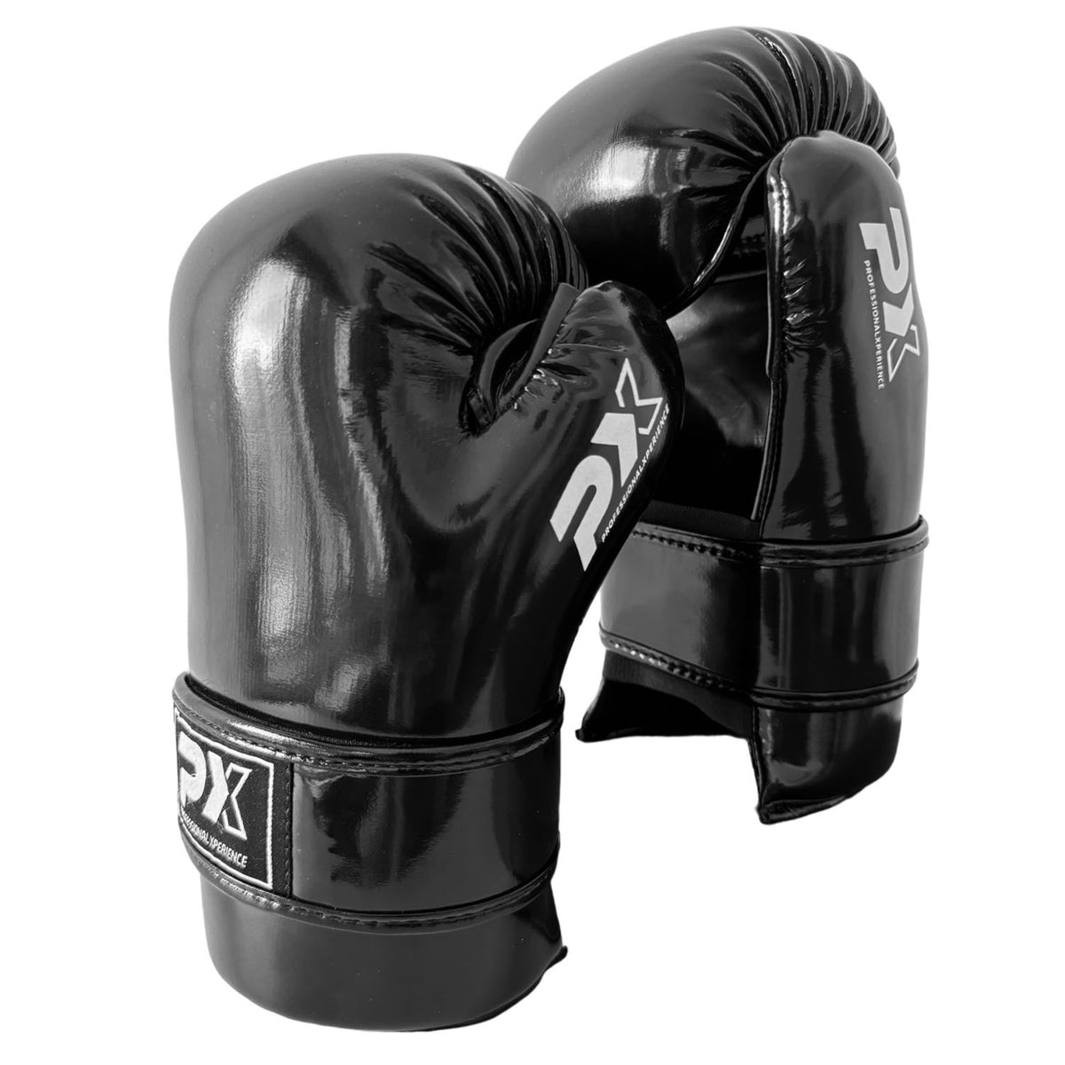 PX -Pointfighting Open Hands glänzend schwarz L