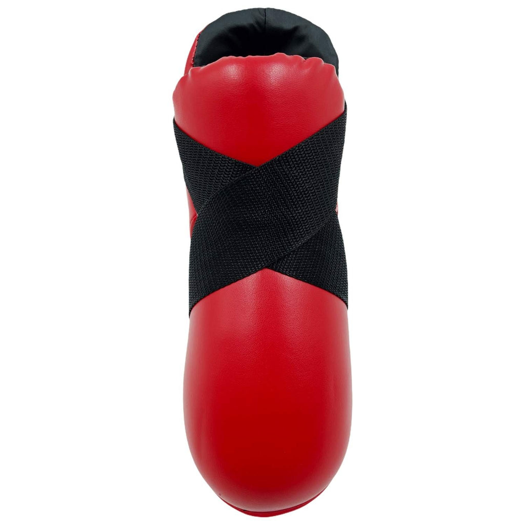 PX Fußschützer Kunstleder rot XXS