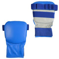 Faustschützer Hand-Mitt Echtleder blau Gr XL