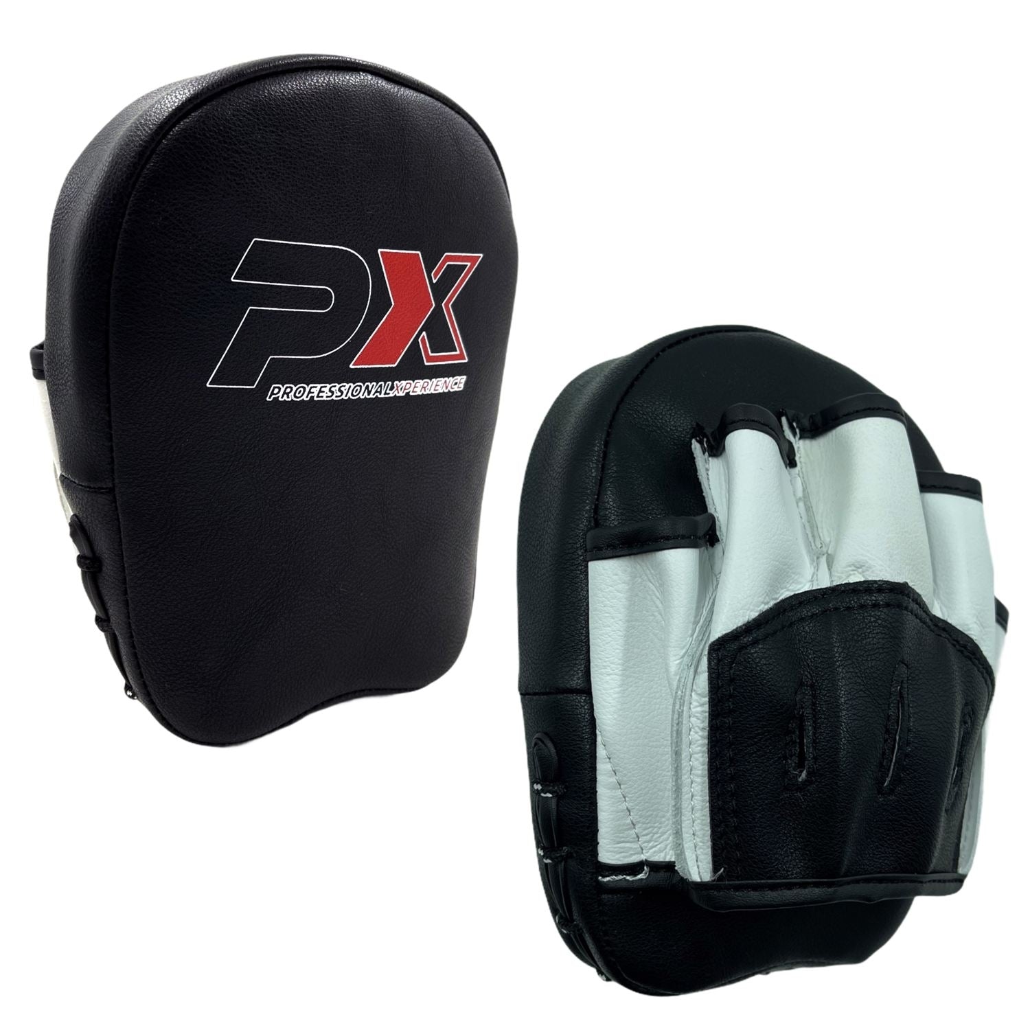 PX Handpratze "Exact" PU Paarweise, schwarz-weiß