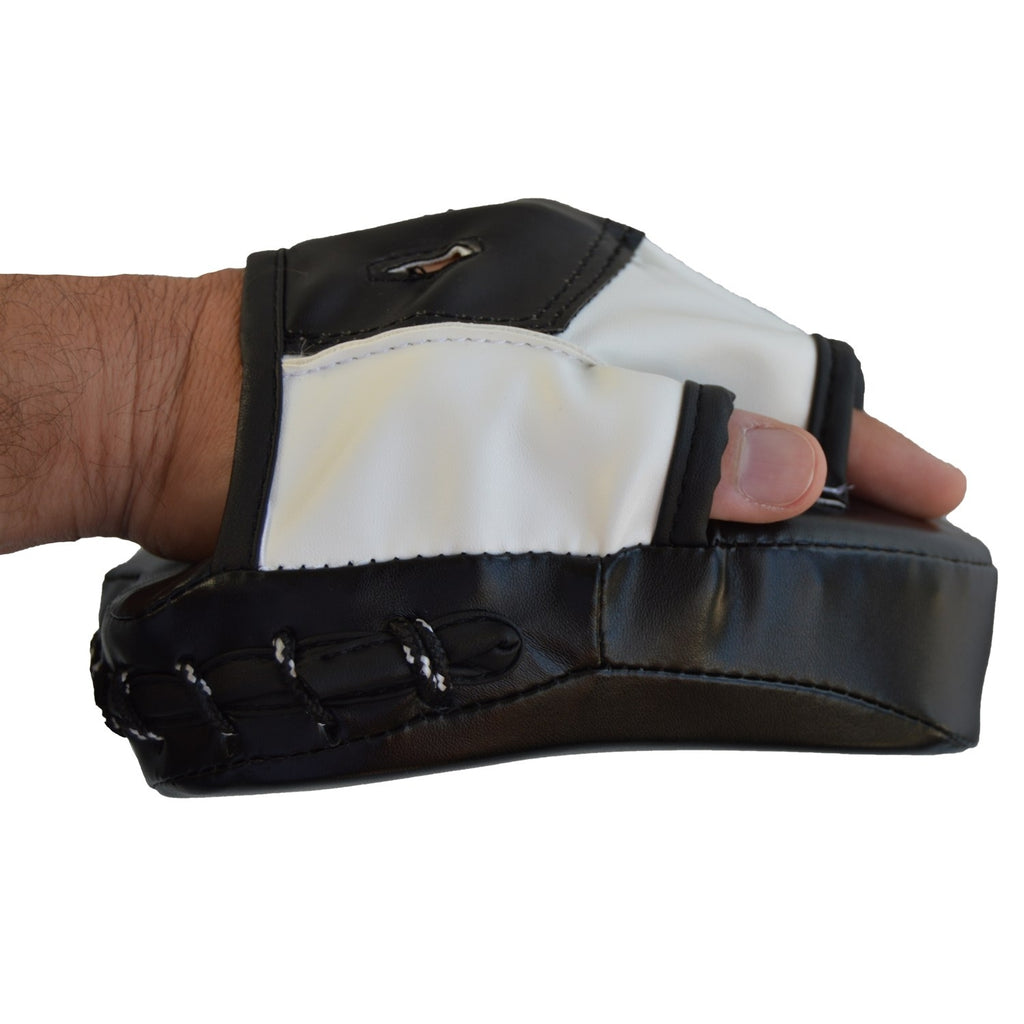 PX Handpratze "Exact" PU Paarweise, schwarz-weiß