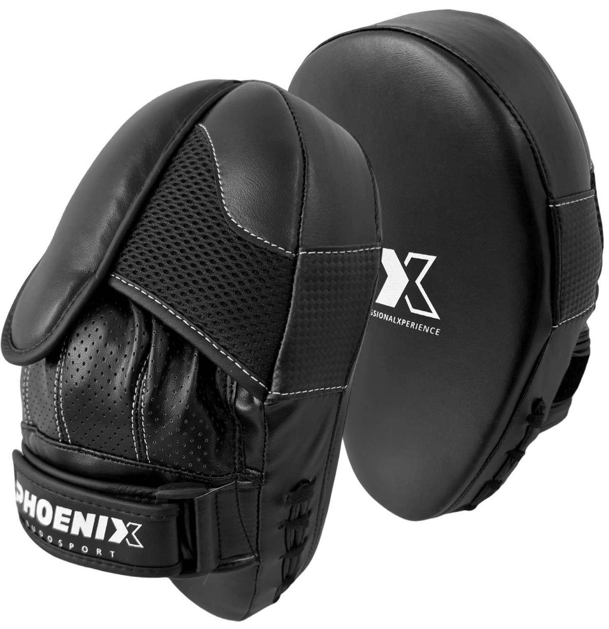 PX LEGACY Handpratze PU Paarweise, schwarz