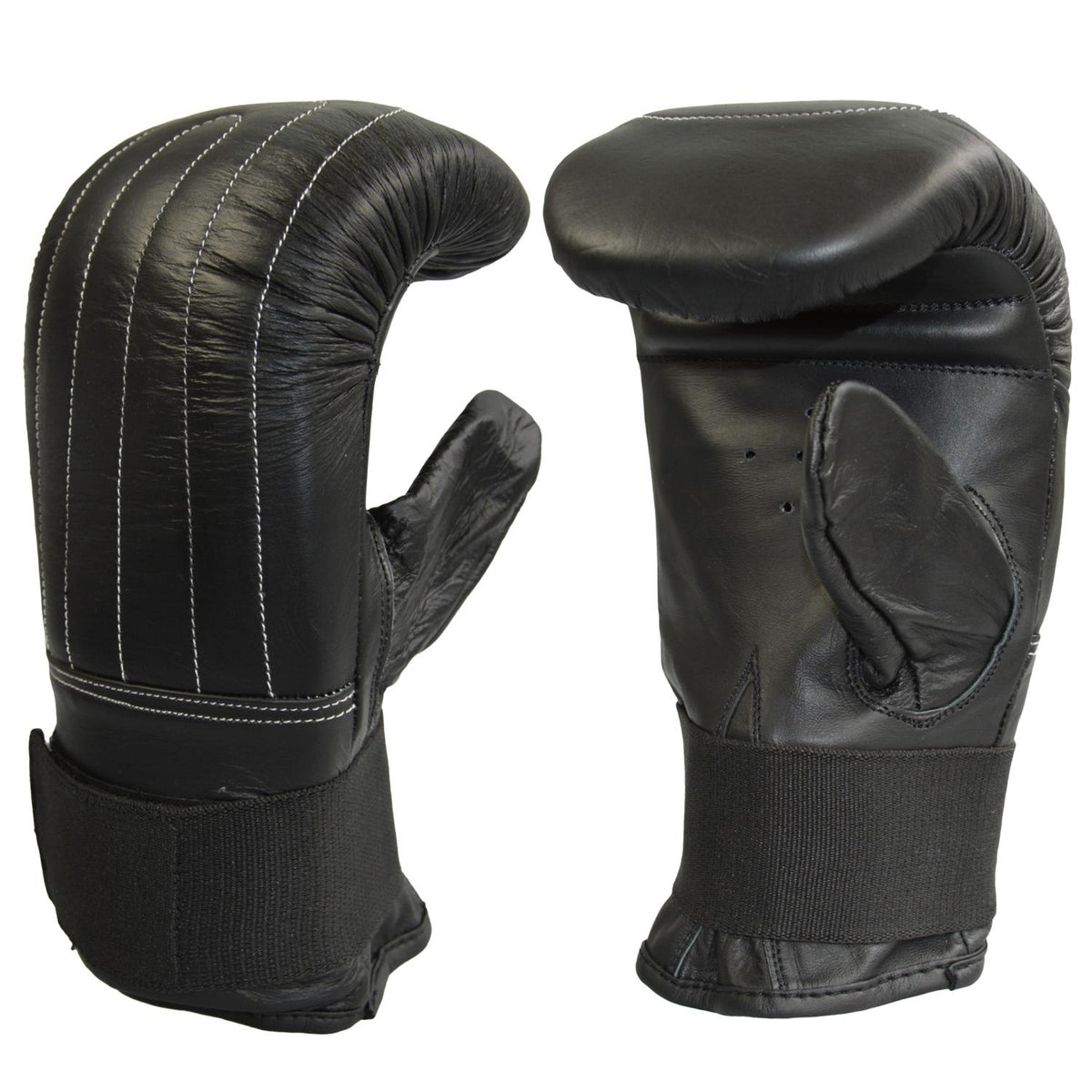 Sandsackhandschuhe Gr M   Leder schwarz