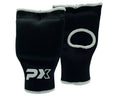 PX Stoff Handschoner, gepolstert schwarz Junior
