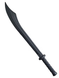 Kung Fu Säbel (DAO) TPR Kunststoff schwarz ca 85cm