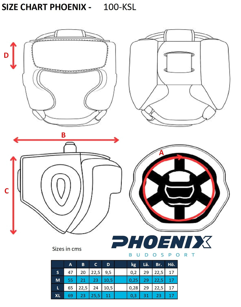 PX LEGACY Pro Kopfschutz Echtleder schwarz M