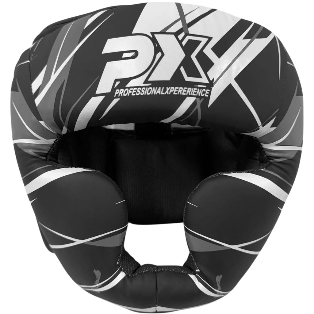 LEGACY X Kopfschutz PU schwarz-grau S/M