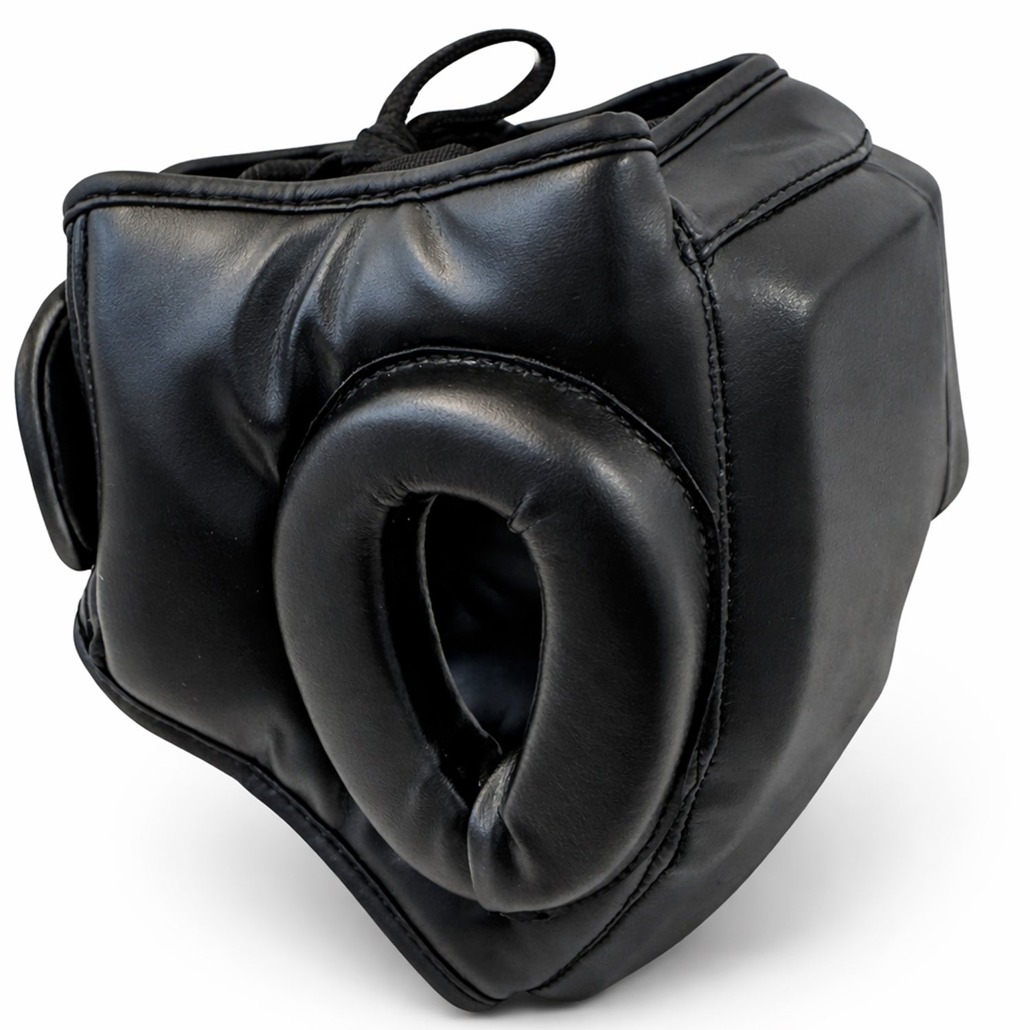 PX Kopfschutz Kunstleder schwarz Gr XS