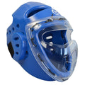 Kopfschützer blau Schaumstoff, Maske, WTF  S