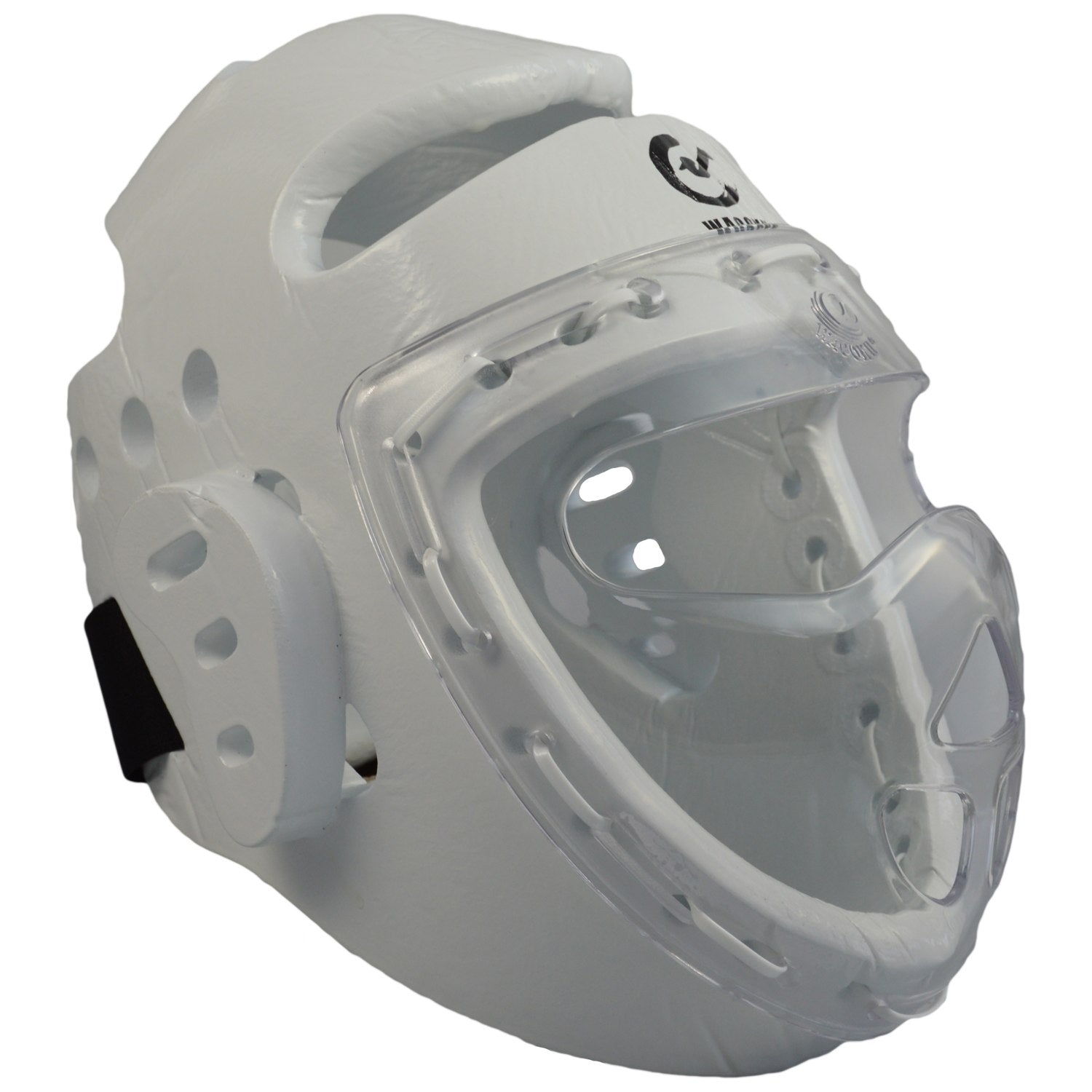 Kopfschützer weiß Schaumstoff, Maske, WTF XL