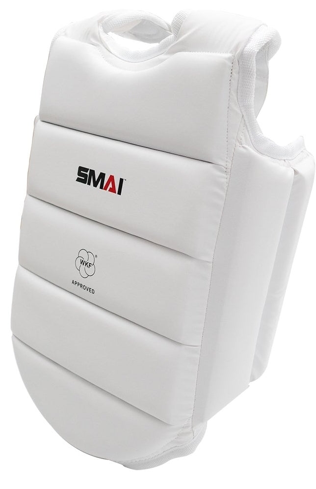 SMAI WKF Karate Weste für Kinder U14, weiß L