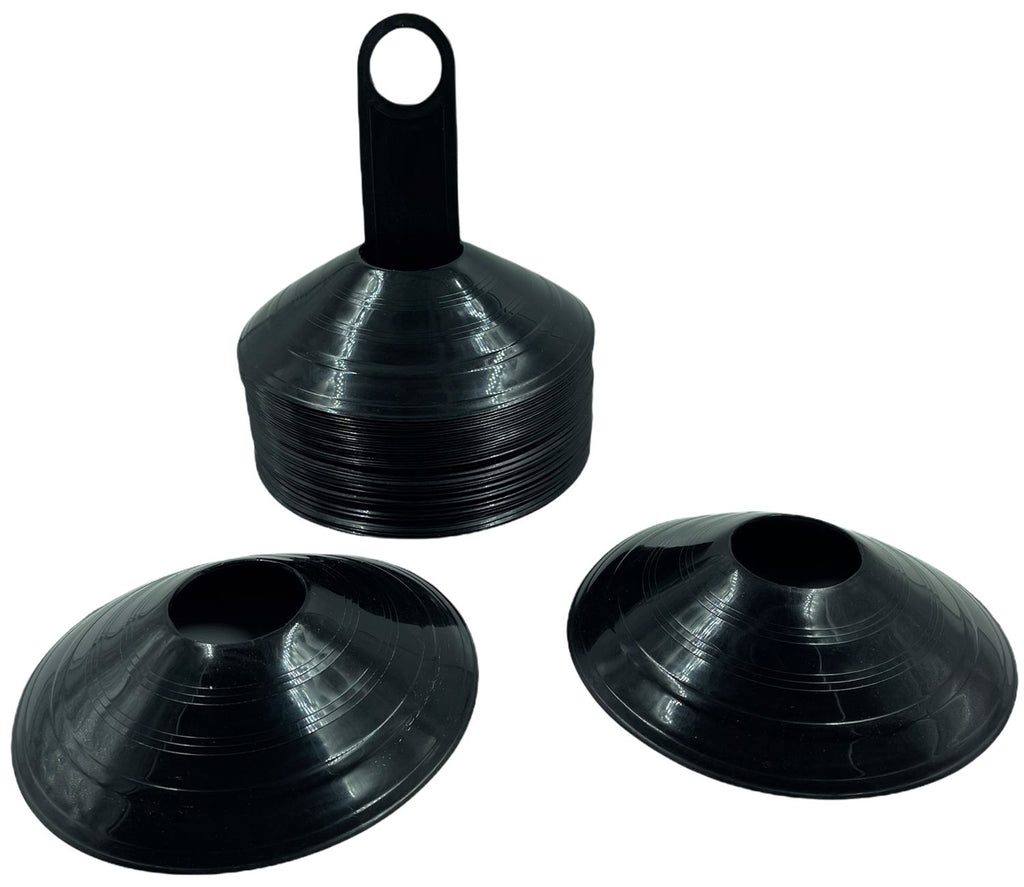 50 Markierungshütchen schwarz