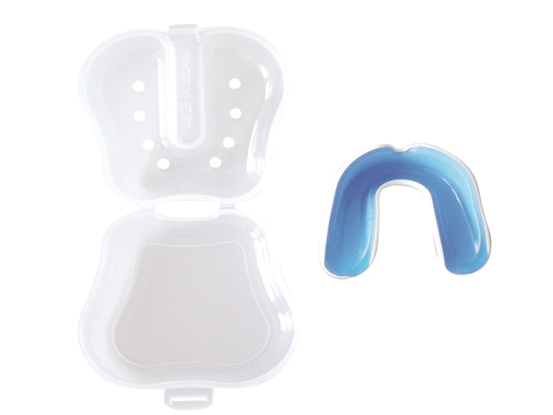 Zahnschutz WACOCU  A+ weiß-blau mit Box