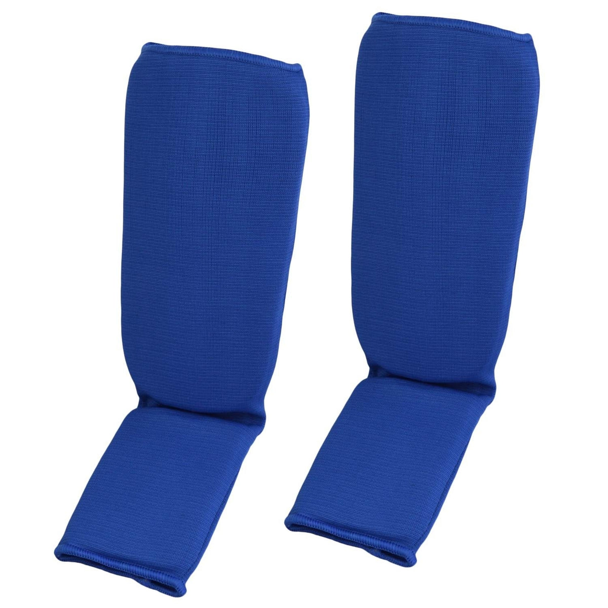 Schienbein- und Spannschoner Stoff blau Gr XL