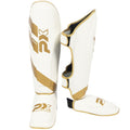 PX Schienbein-Spannschutz FIGHT PRO Kunstleder, weiß, S