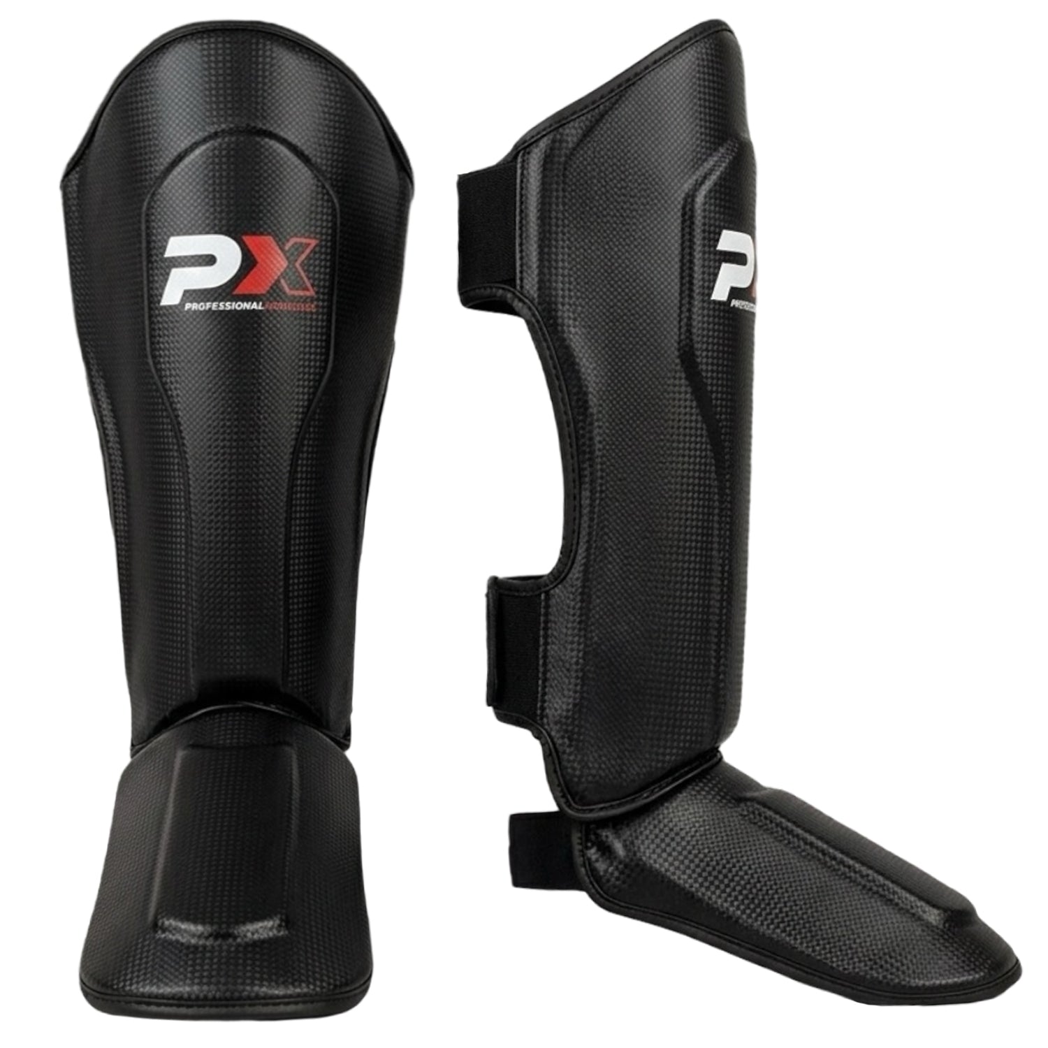 PX Schienbein-Spannschutz FIGHT PRO schwarz M