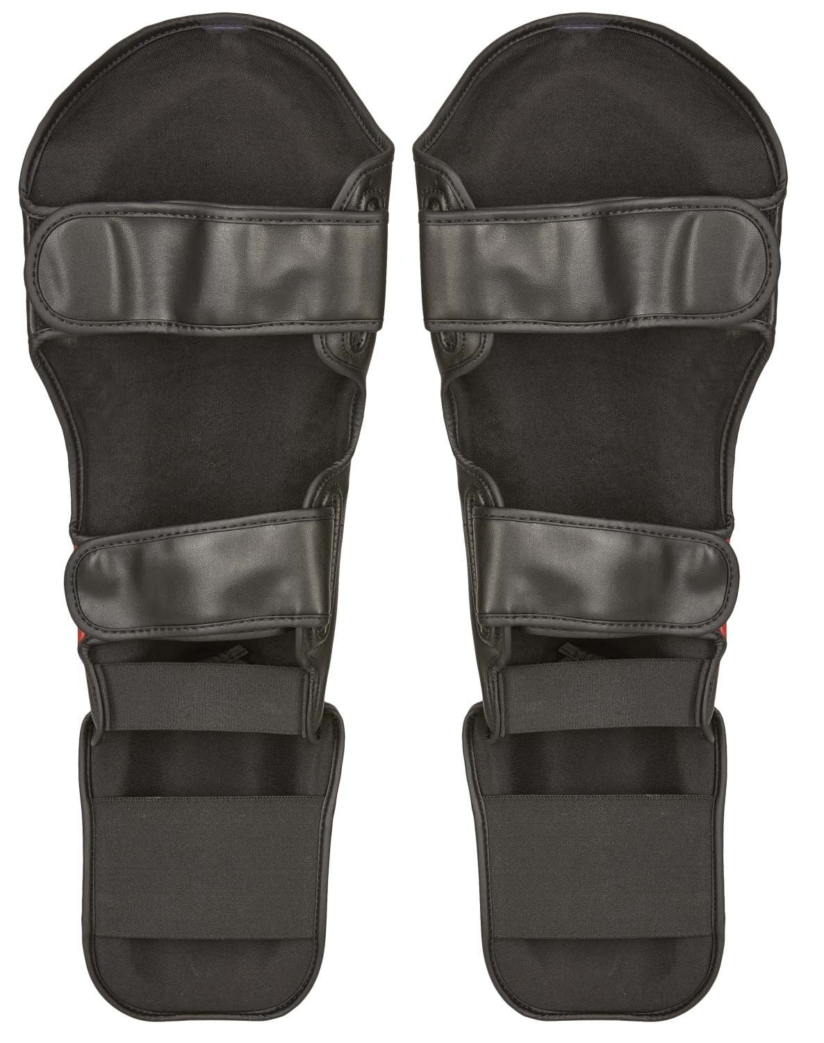 PX Schienbein-Spannschutz FIGHT PRO schwarz-rot XL
