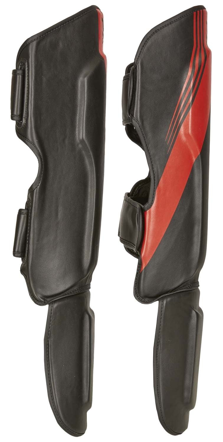PX Schienbein-Spannschutz FIGHT PRO schwarz-rot XXS