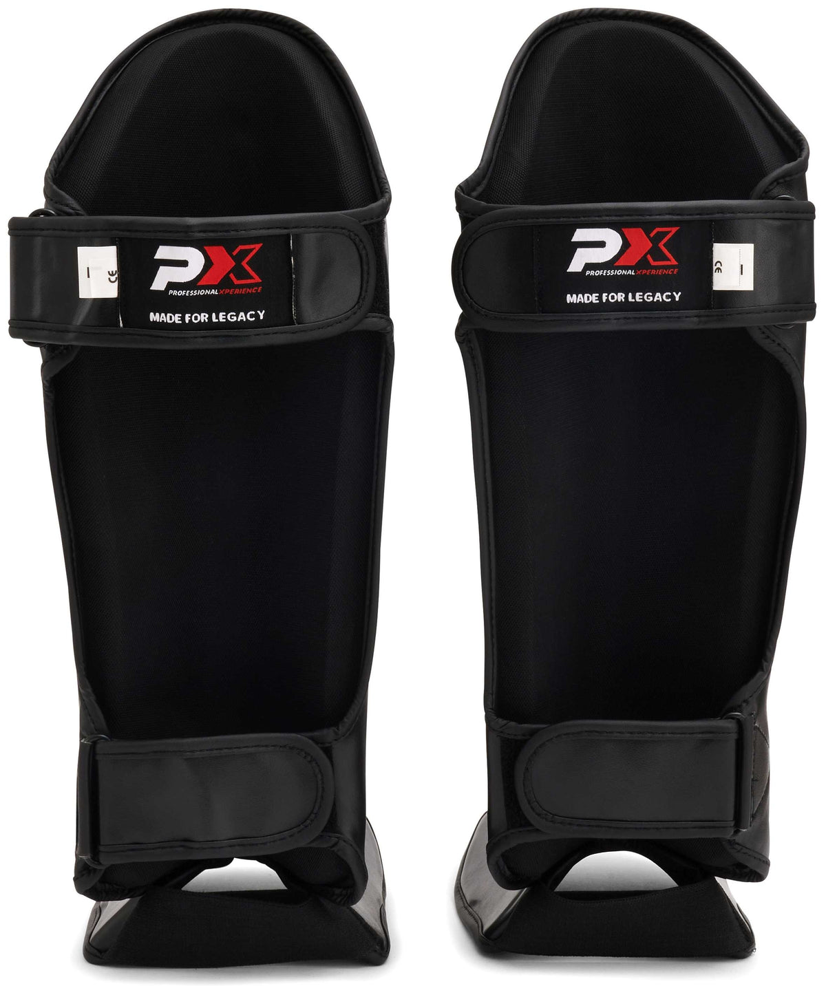 PX LEGACY Schienbeinspann Schützer, PU, schwarz M