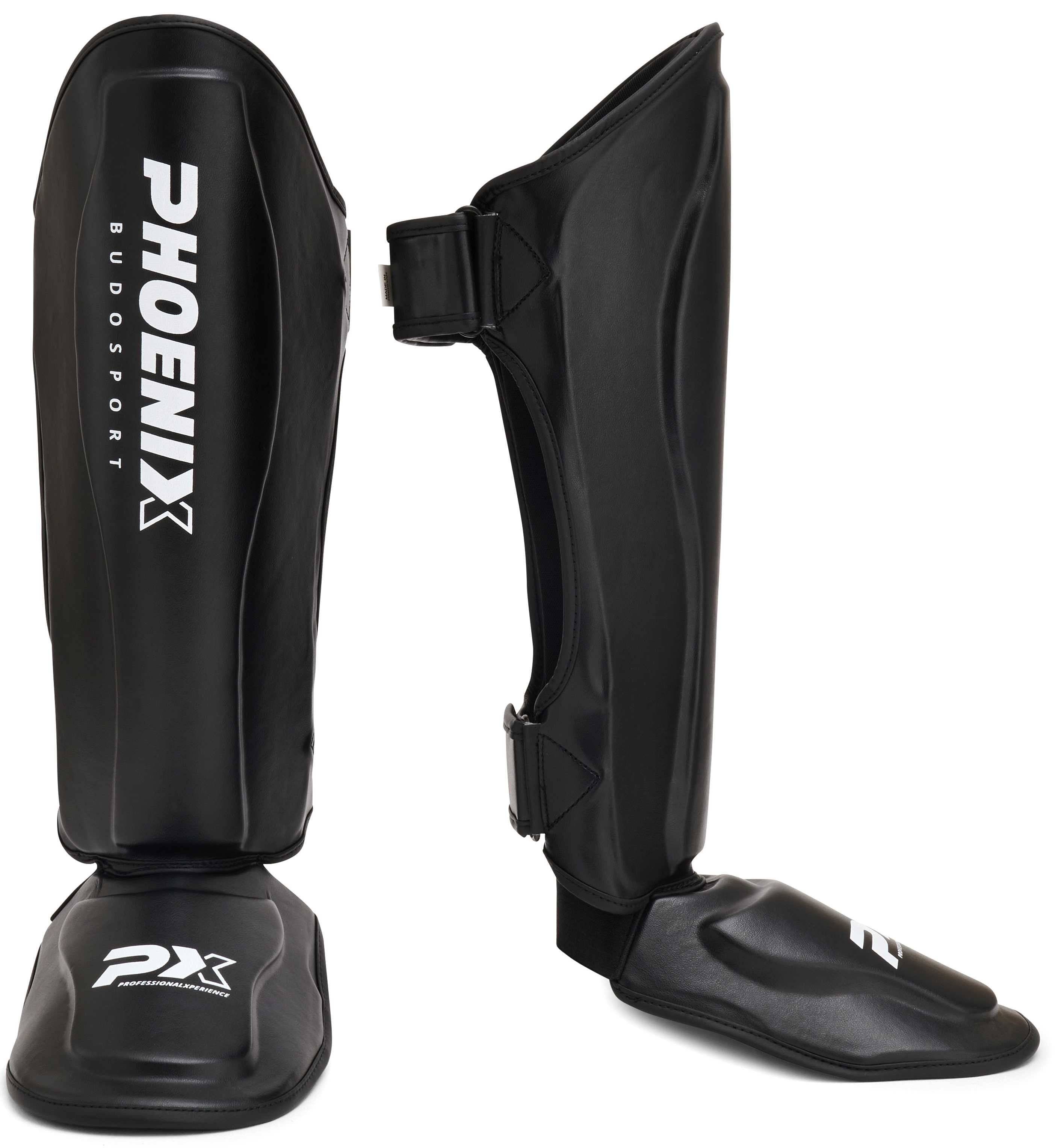 PX LEGACY Schienbeinspann Schützer, PU, schwarz XXL