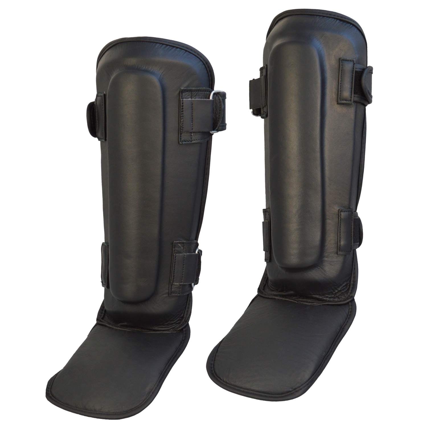 THAI TECH Schienbein-Spannschutz Leder Gr XS
