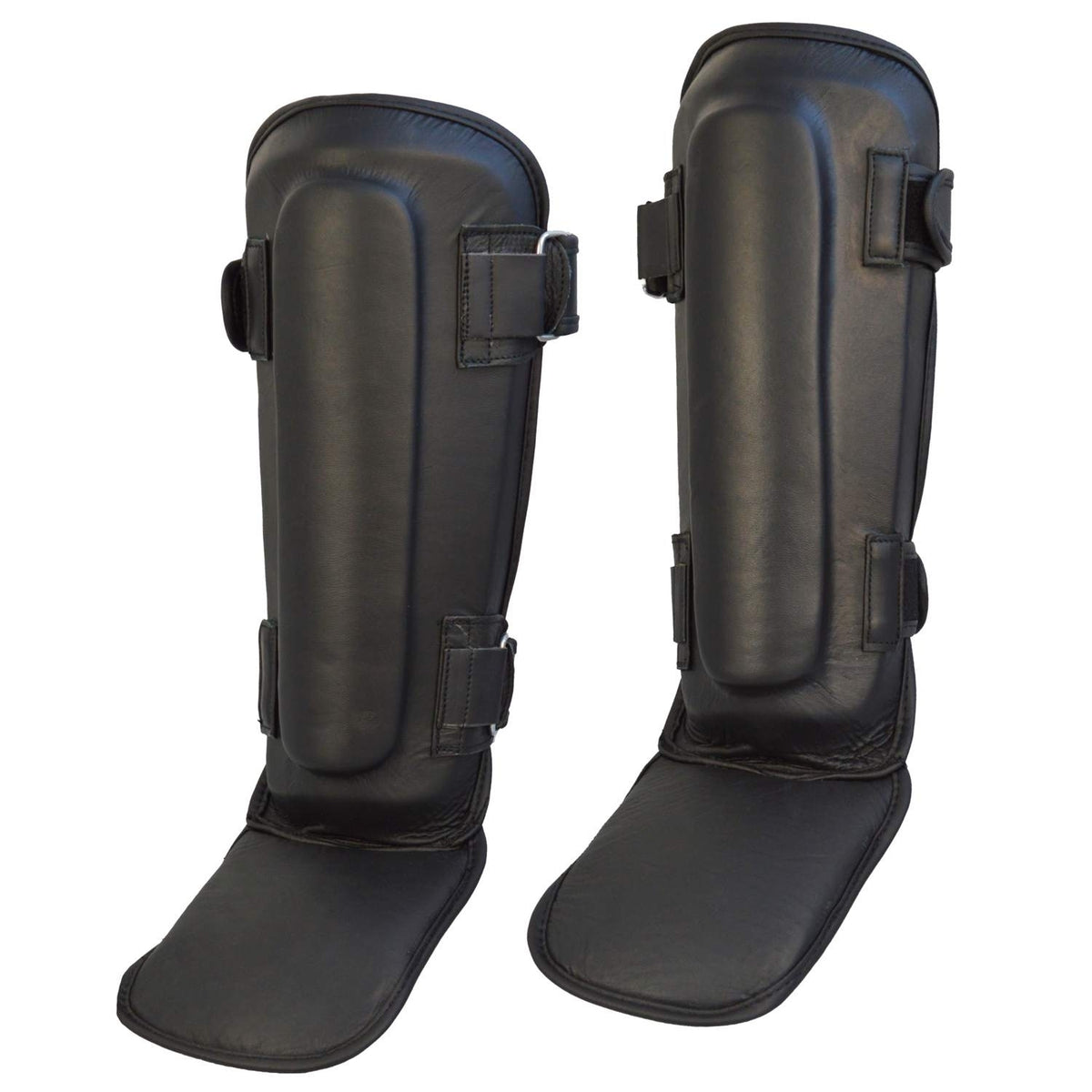 THAI TECH Schienbein-Spannschutz Leder Gr XXS