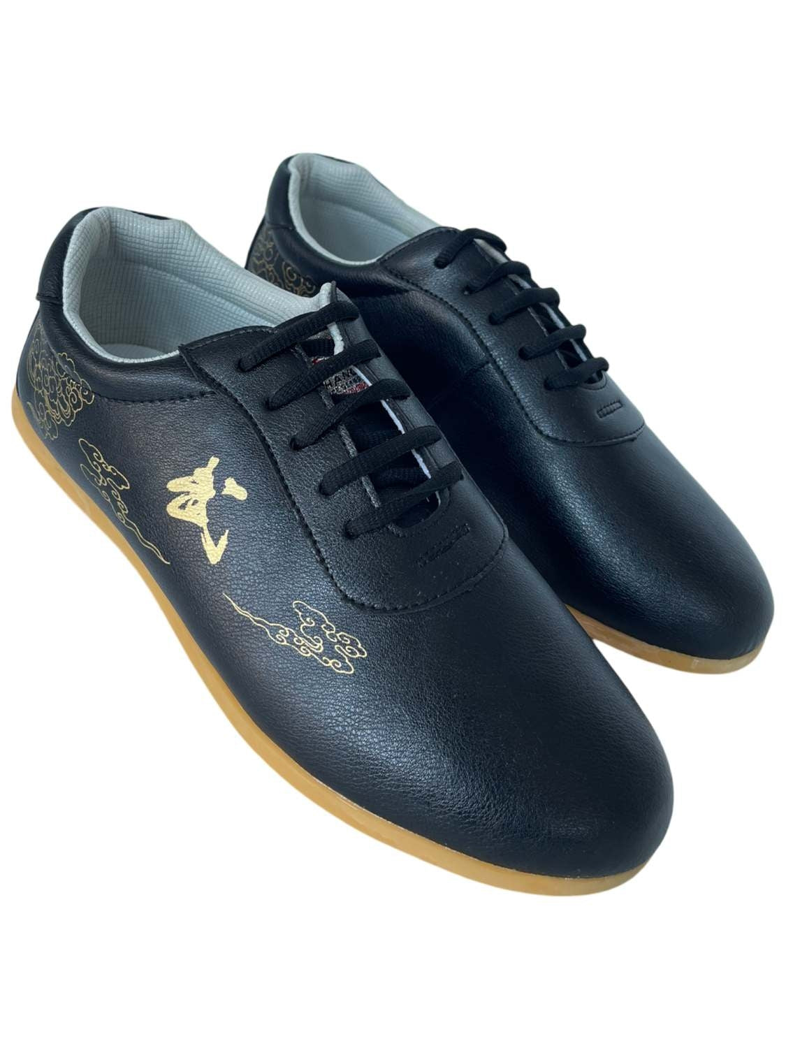 Kampfsportschuhe CHINESE, Leder, schwarz 35